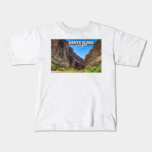 Santa Elena Canyon Kids T-Shirt